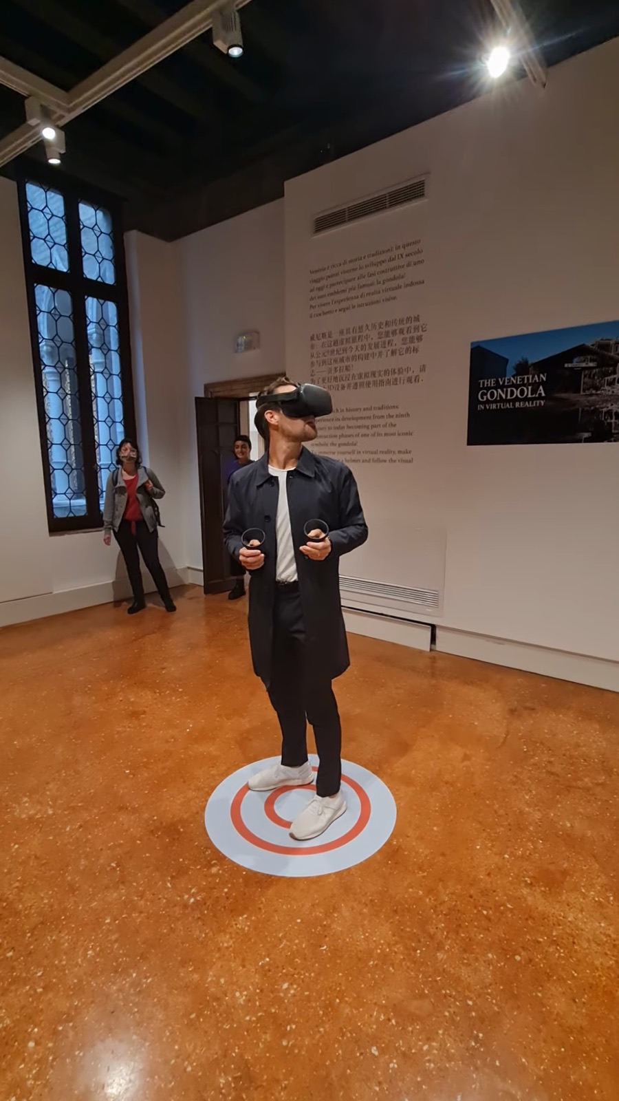 La gondola ricostruita in VR